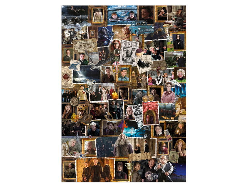 Пазл Medium-XL Harry Potter Відомі моменти та постаті, 1000 елементів, DoDo