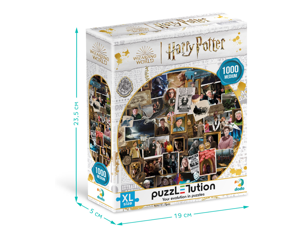 Пазл Medium-XL Harry Potter Відомі моменти та постаті, 1000 елементів, DoDo
