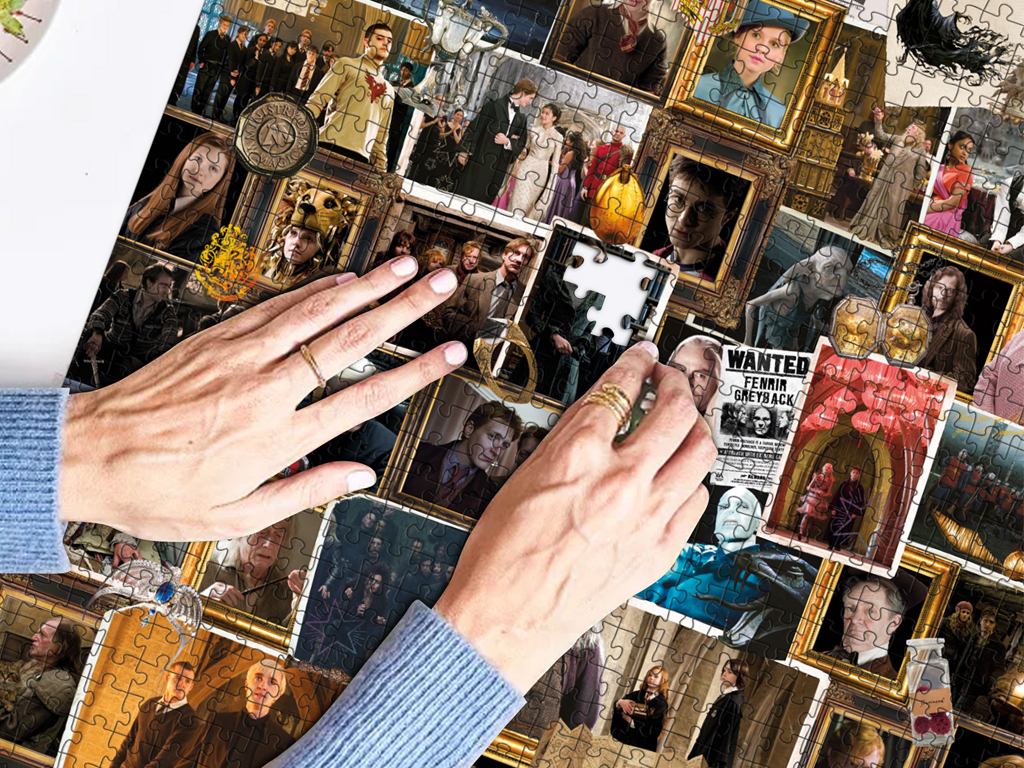 Пазл Medium-XL Harry Potter Відомі моменти та постаті, 1000 елементів, DoDo