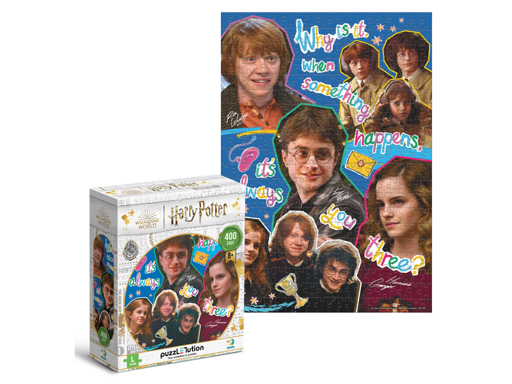 Пазл Harry Potter, Завжди ці троє, 400 елементів, DoDo 200584