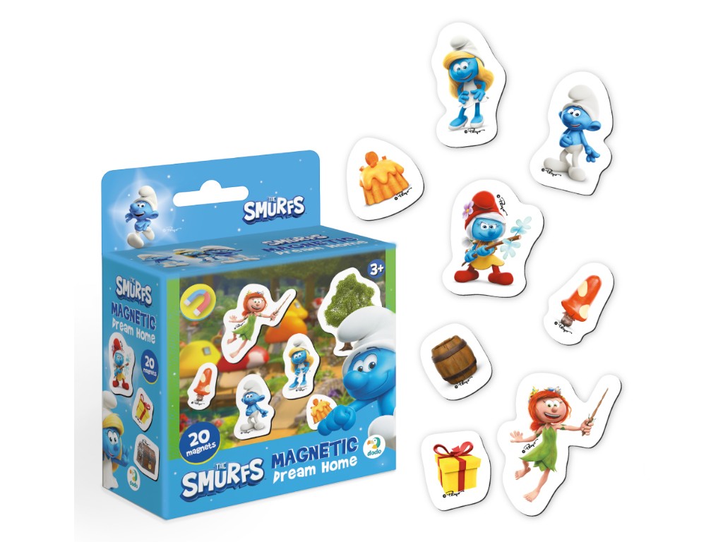 Магнитный Дом Мечты The Smurfs, Коттедж Смурфетты, DoDo 200618