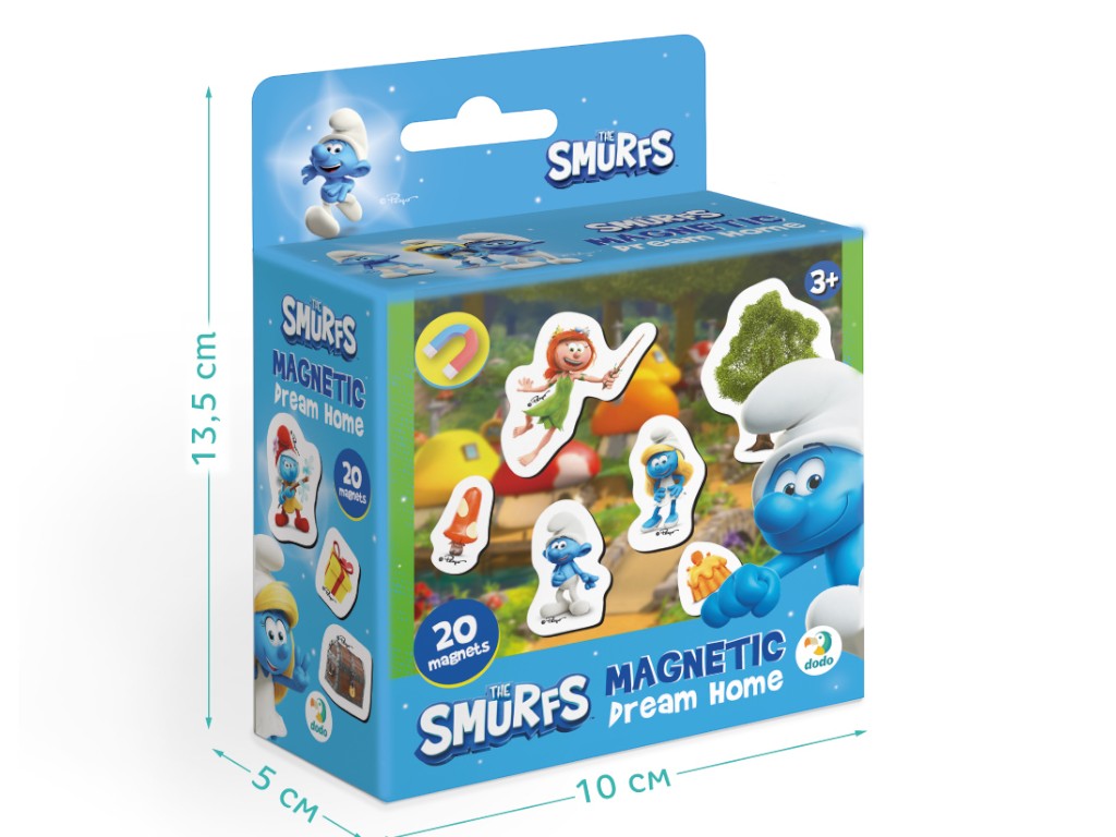 Магнитный Дом Мечты The Smurfs, Коттедж Смурфетты, DoDo 200618