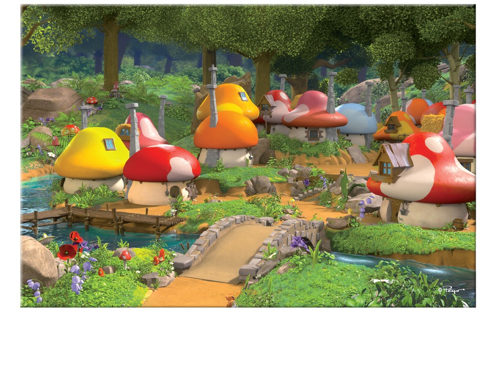 Магнитная игра с планшеткой The Smurfs, DoDo 200627