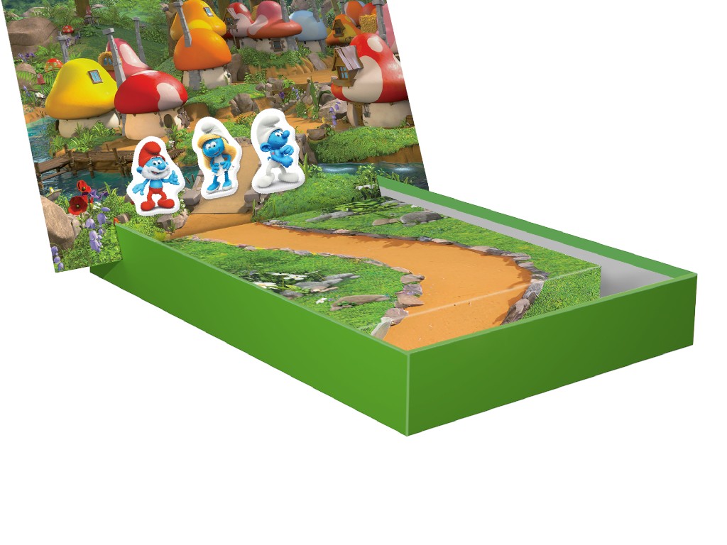 Магнитная игра с планшеткой The Smurfs, DoDo 200627
