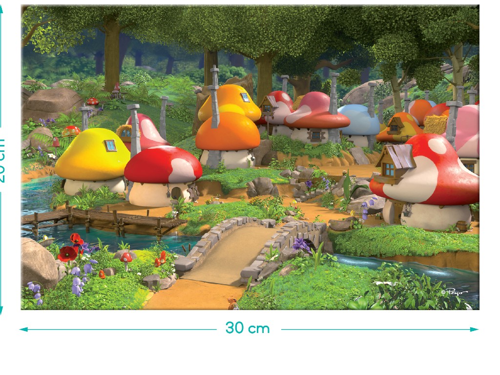Магнитная игра с планшеткой The Smurfs, DoDo 200627