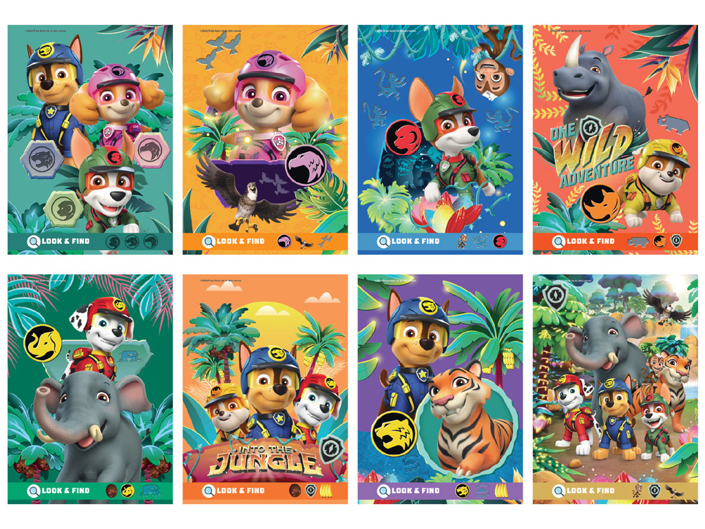 Водная раскраска многоразовая "Paw Patrol, Джунгли", DoDo