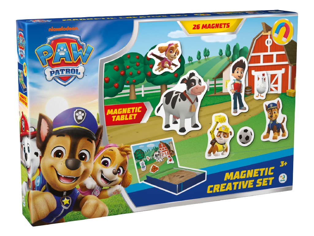 Магнитная игра с планшеткой Paw Patrol, Приключения на ферме, DoDo 200639