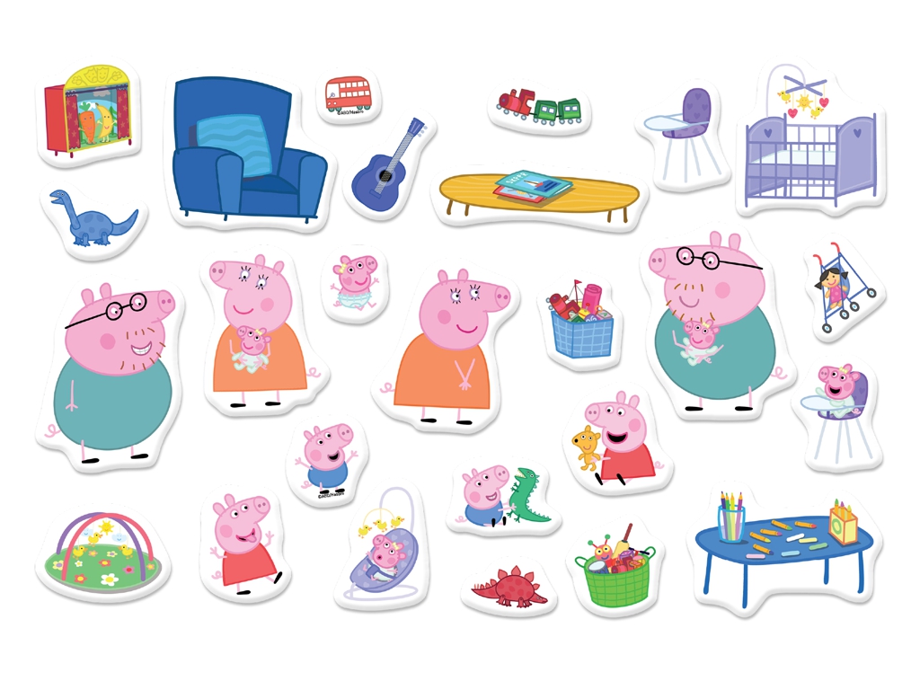 Магнитная игра с планшеткой Peppa Pig, DoDo 200665