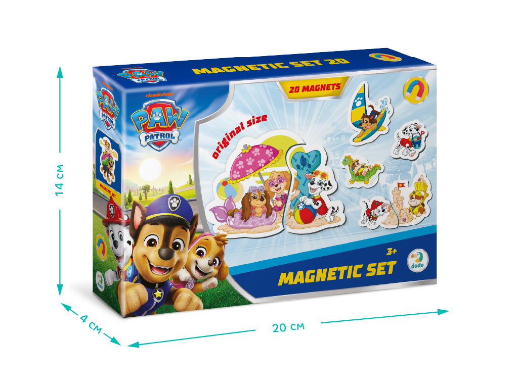 Набор магнитов Paw Patrol, Солнечный настрой, DoDo