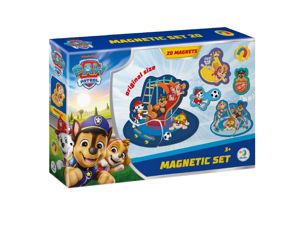 Набор магнитов Paw Patrol, Игровая площадка, DoDo 200668