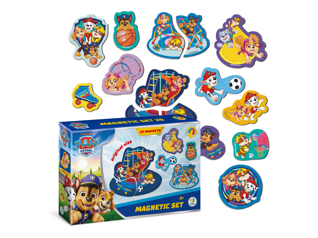 Набор магнитов Paw Patrol, Игровая площадка, DoDo 200668