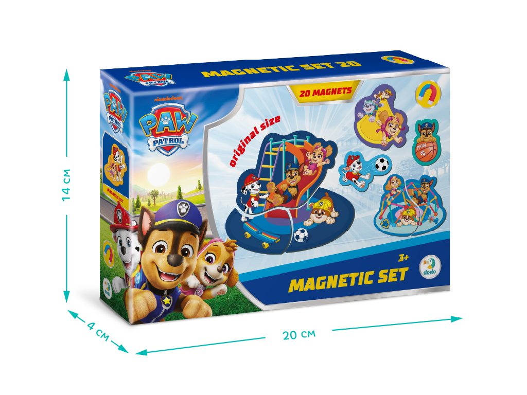 Набор магнитов Paw Patrol, Игровая площадка, DoDo 200668