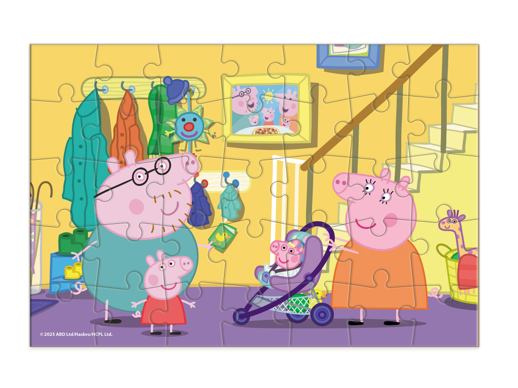 Пазл-мини Peppa Pig, На прогулку, 35 элементов, DoDo 200678