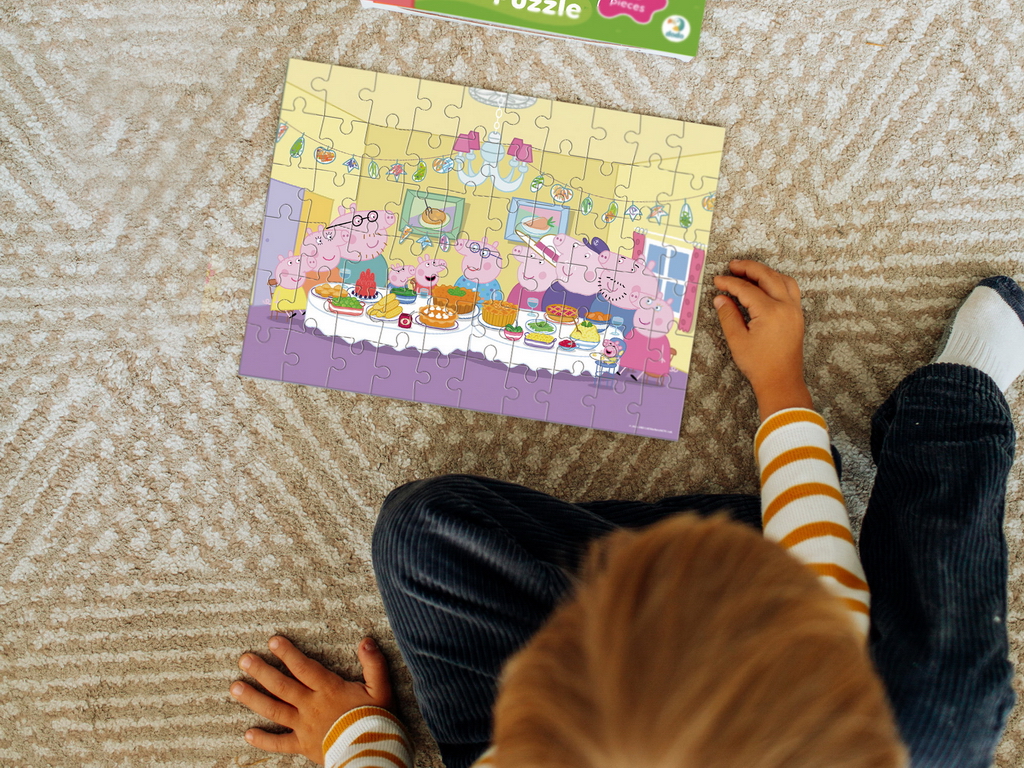 Пазл на 60 элементов Peppa Pig. Семья вместе, DoDo 200681