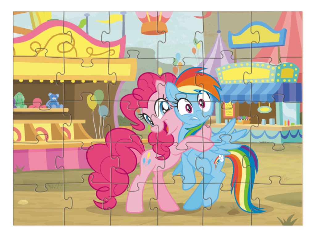 Пазл на 30 элементов My Little Pony, Парк аттракционов, DoDo 200683