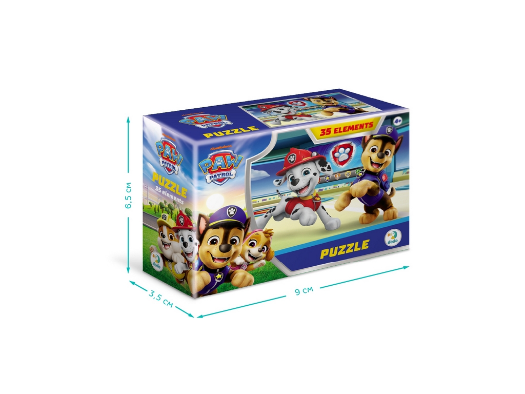 Пазл-міні Paw Patrol, Маршал та Гонщик, DoDo 200691