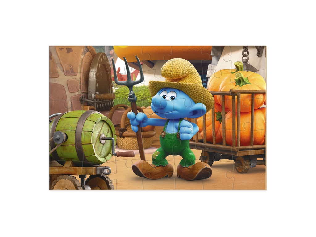 Пазл-мини The Smurfs, Фермер с тыквами, DoDo 200693