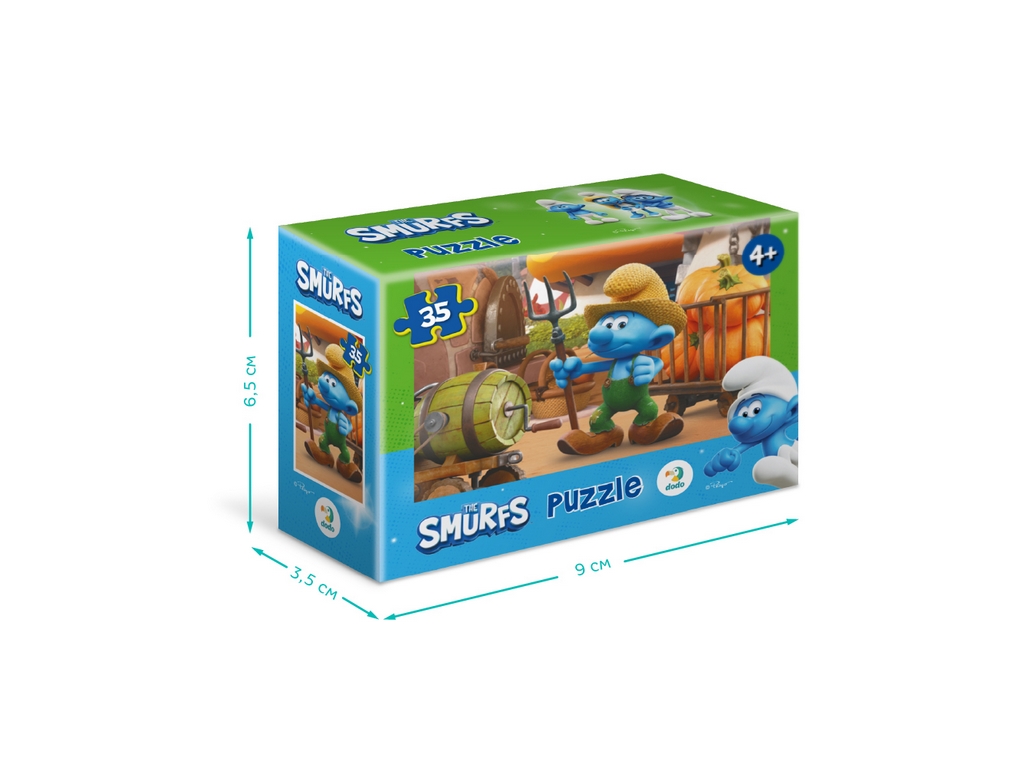 Пазл-мини The Smurfs, Фермер с тыквами, DoDo 200693