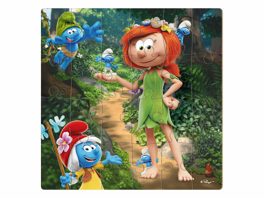 Пазл на 24 элемента The Smurfs, Принцесса в лес, DoDo 200695