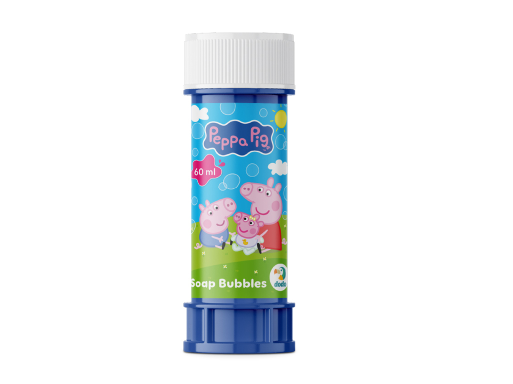 Мильні бульбашки Peppa Pig 60 мл, DoDo 200702