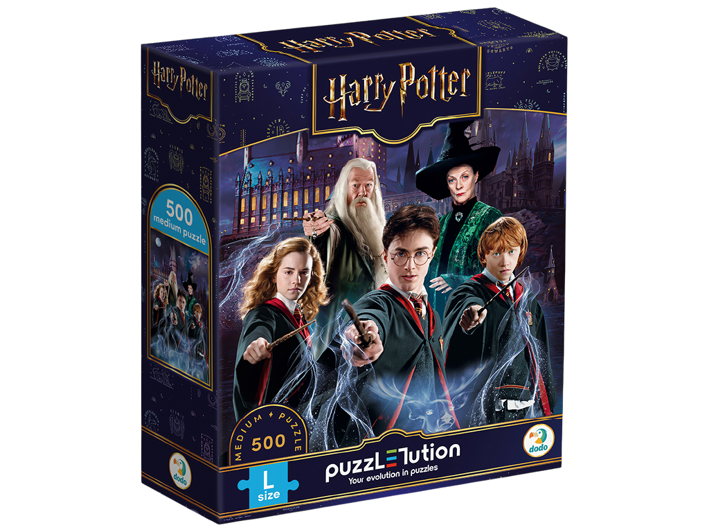 Пазл Harry Potter Dodo Магия начинается в Хогвартсе, 500 элементов