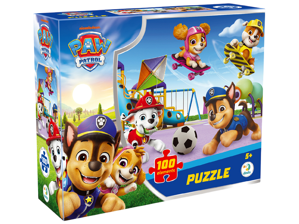 Пазл Paw Patrol Активный отдых, 100 элементов