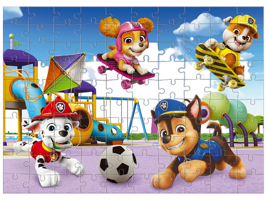 Пазл Paw Patrol Активный отдых, 100 элементов