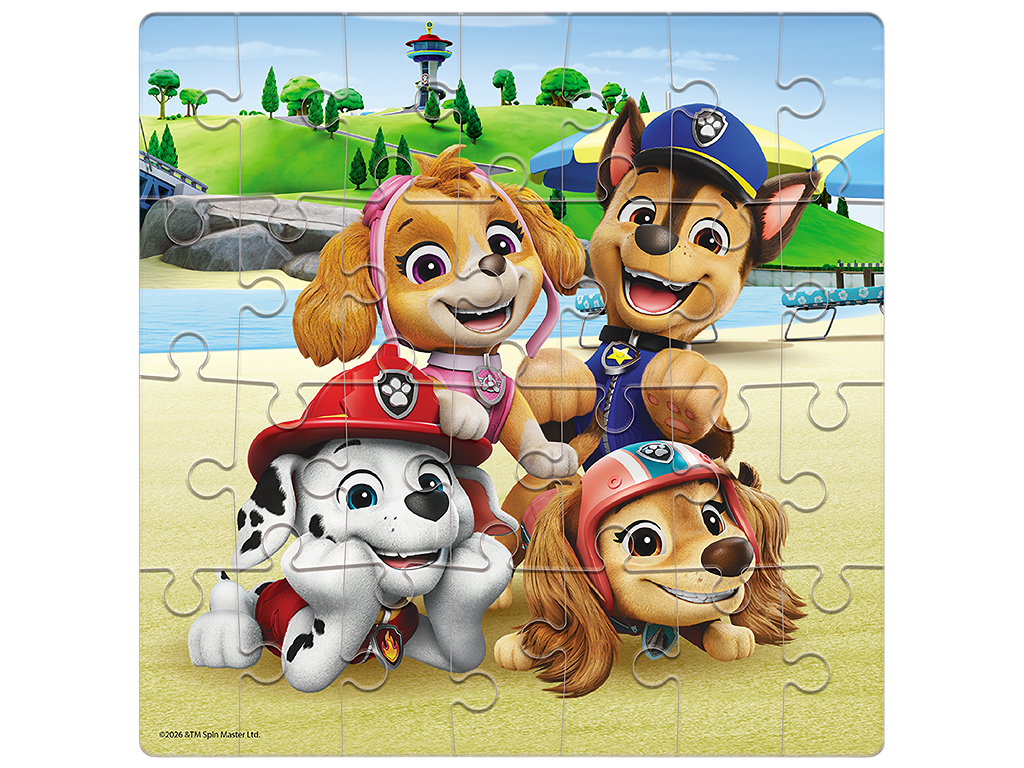 Пазл Paw Patrol День на пляже, 24 элемента