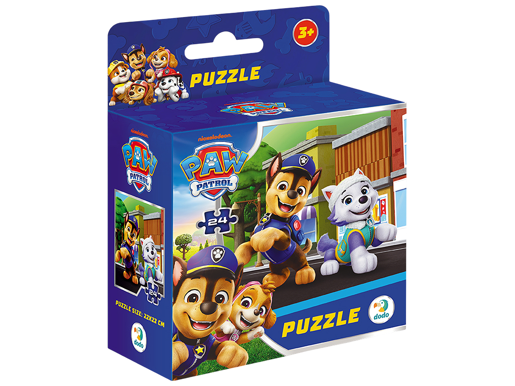 Пазл Paw Patrol по улицам города, 24 элемента
