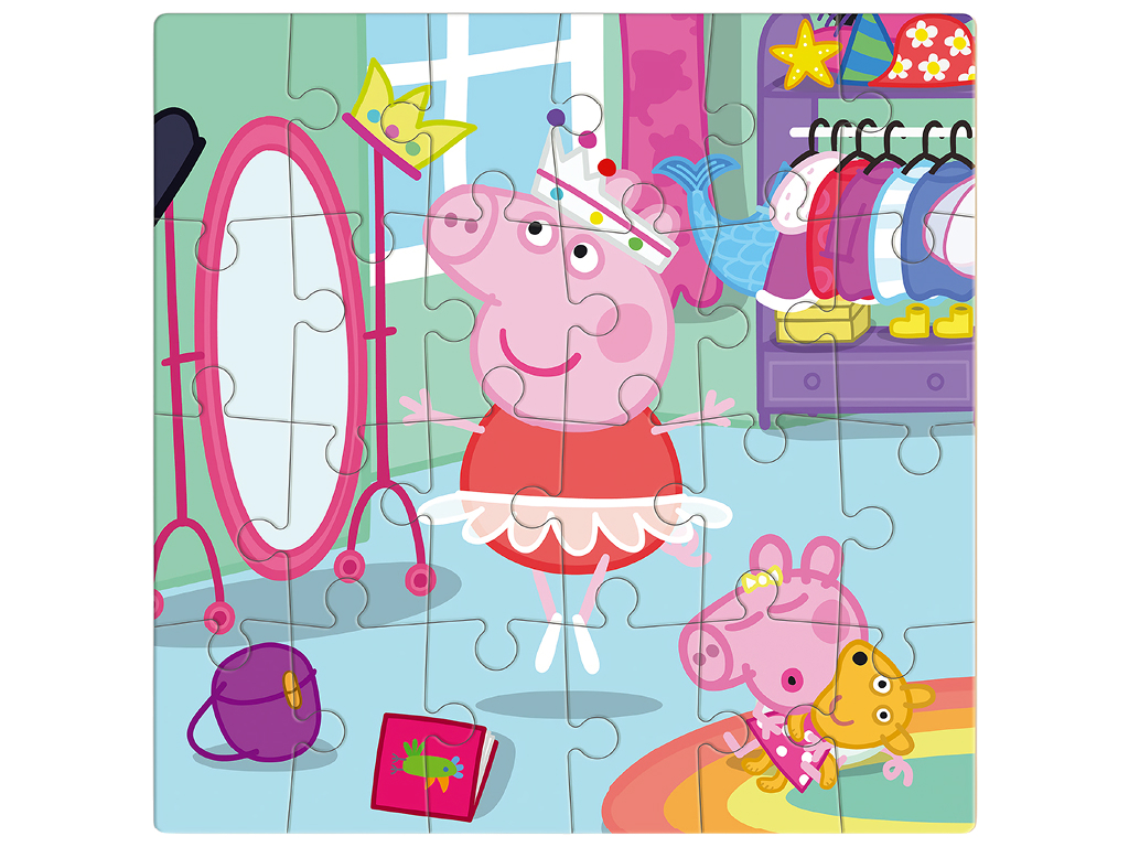 Пазл Peppa Pig Волшебное перевоплощение, 24 элемента