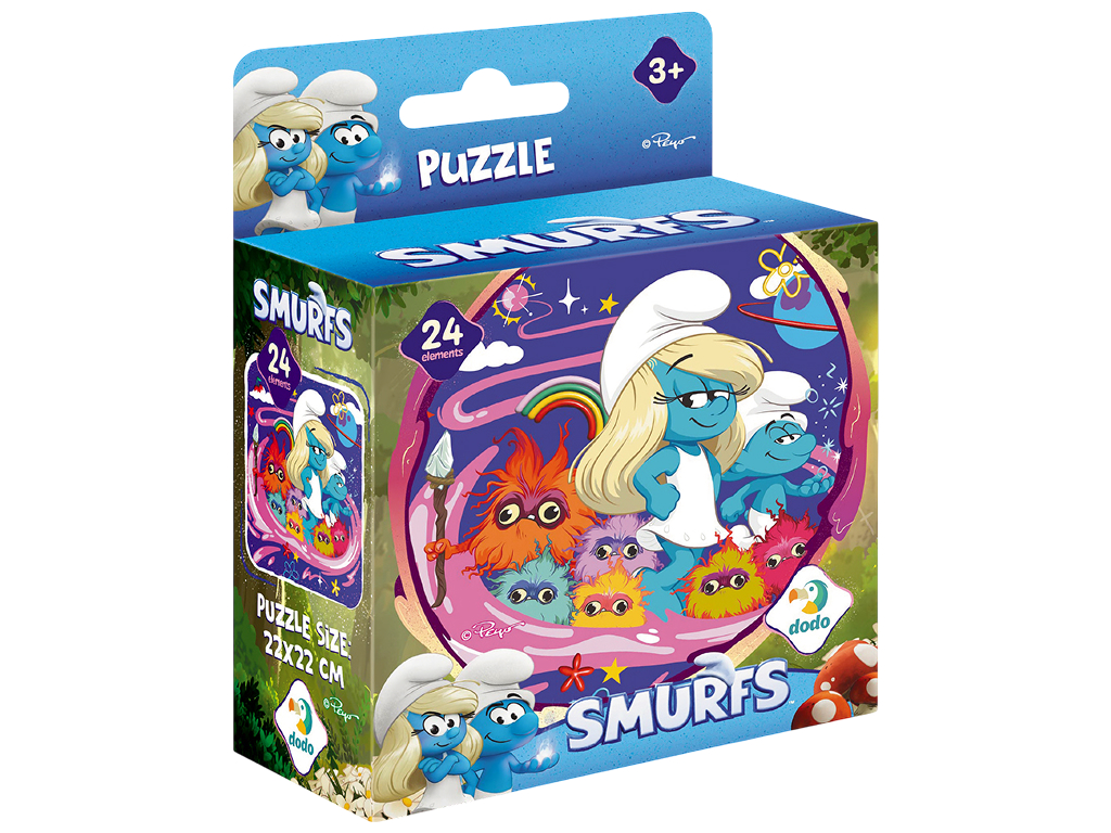 Пазл The Smurfs Малыши Пути, 24 элемента