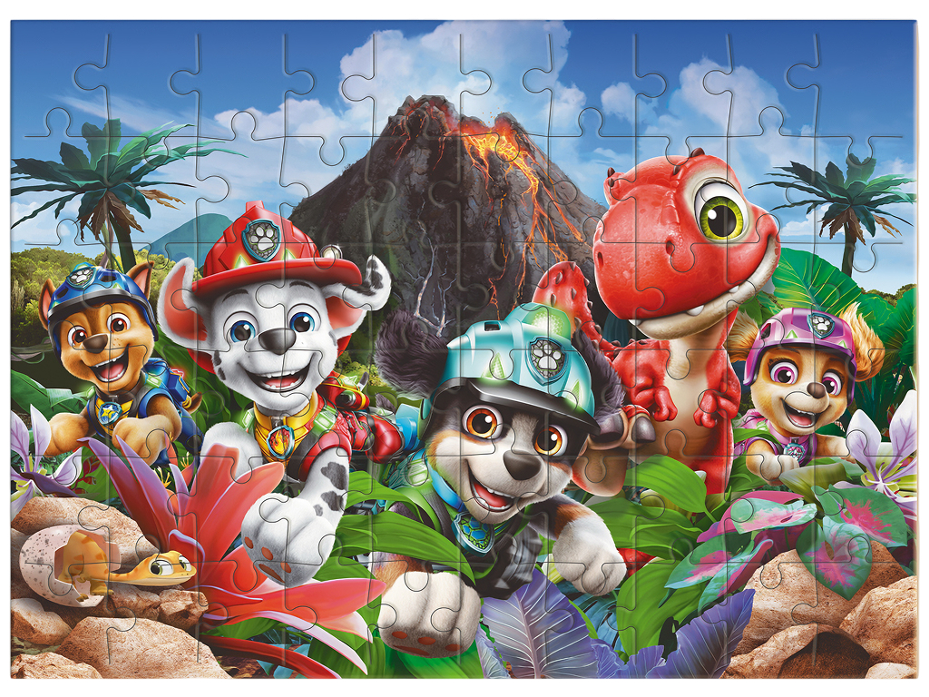 Пазл Paw Patrol Ревы, как динозавр!, 60 элементов