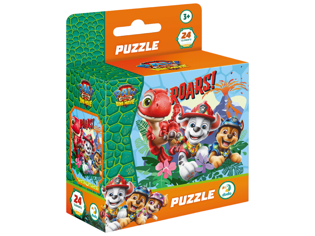 Пазл Paw Patrol Рев динозавра, 24 элемента