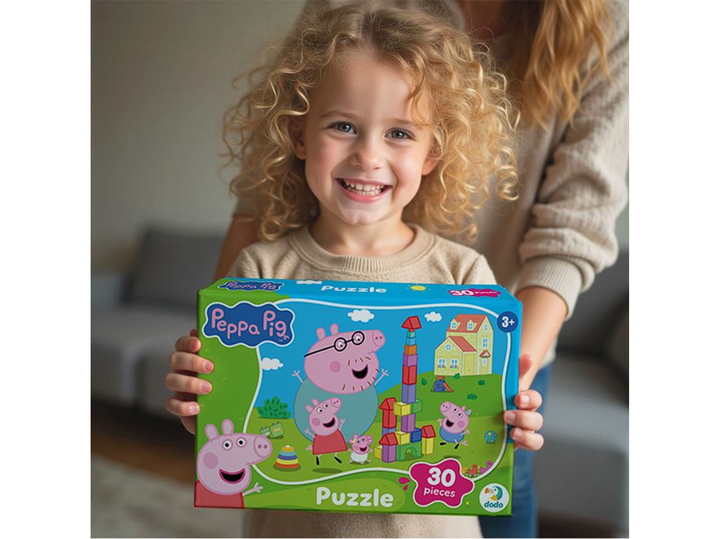 Пазл Peppa Pig Время с Папой Свином, 30 элементов