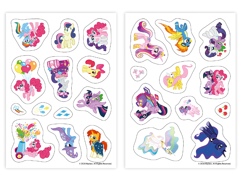 Набір наліпок My Little Pony Друзі поняшок