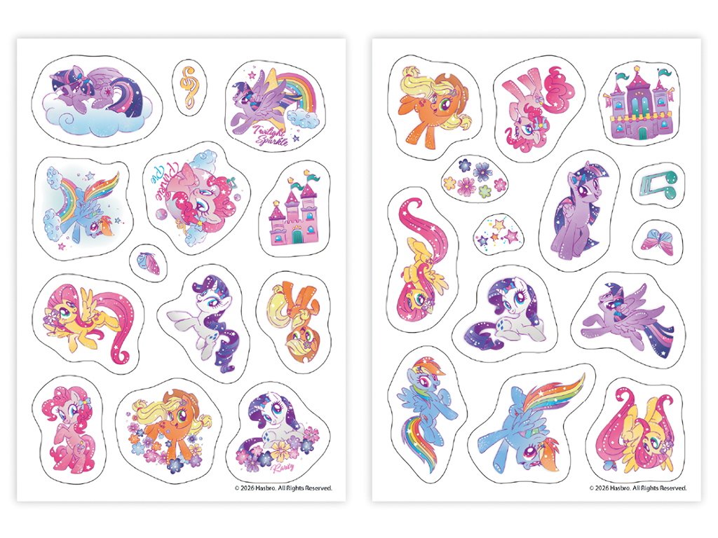 Набір наліпок Dodo My Little Pony Блиск і сяйво