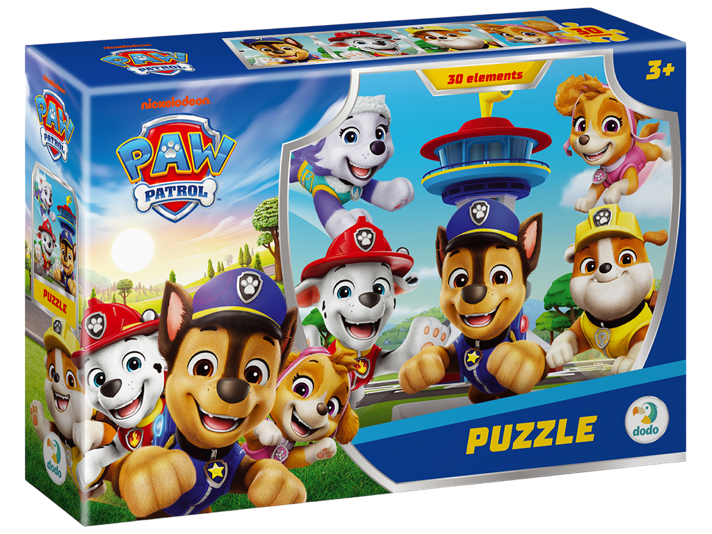 Пазл Paw Patrol Спешите на помощь!, 30 элементов