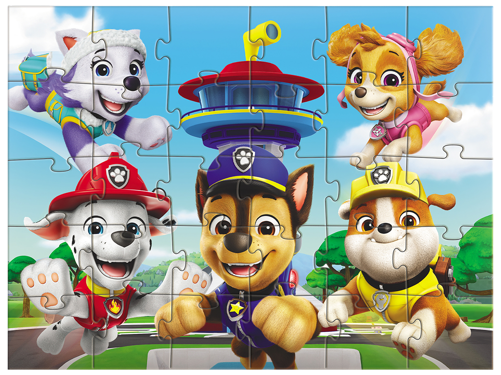 Пазл Paw Patrol Спешите на помощь!, 30 элементов
