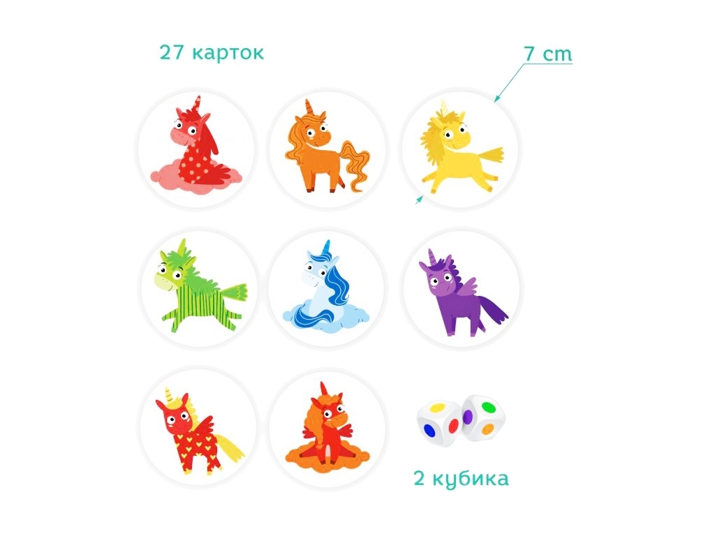 Гра настільна Единорожки, DoDo