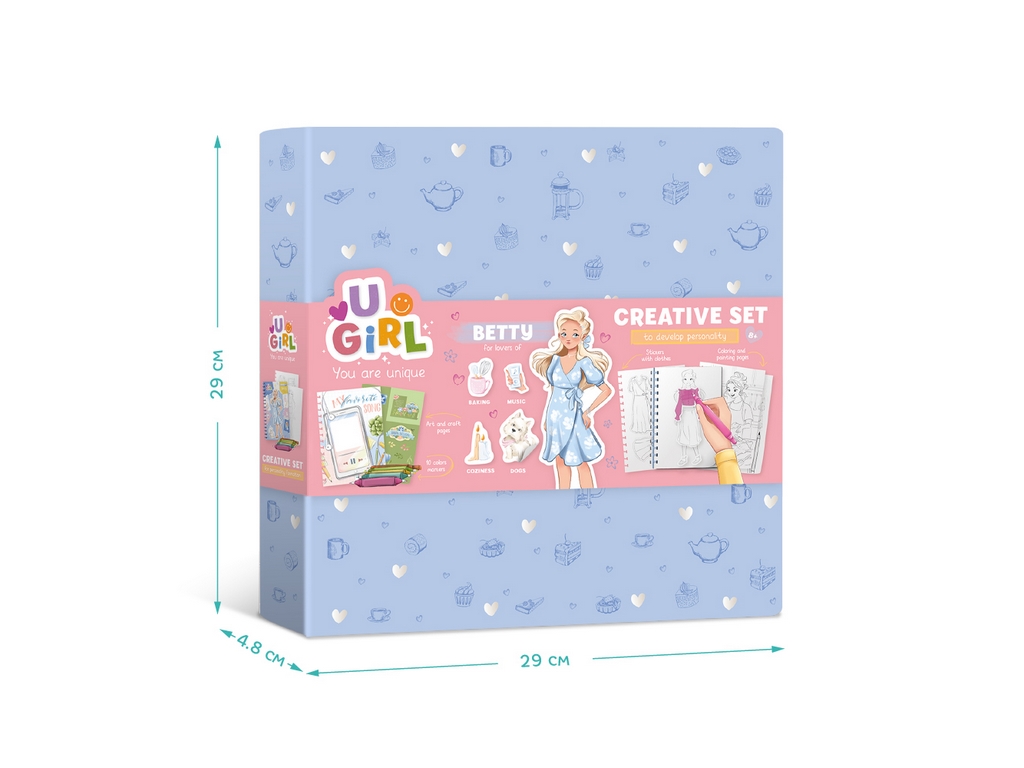 Набір для творчості Creative Set Betty, DoDo 300952