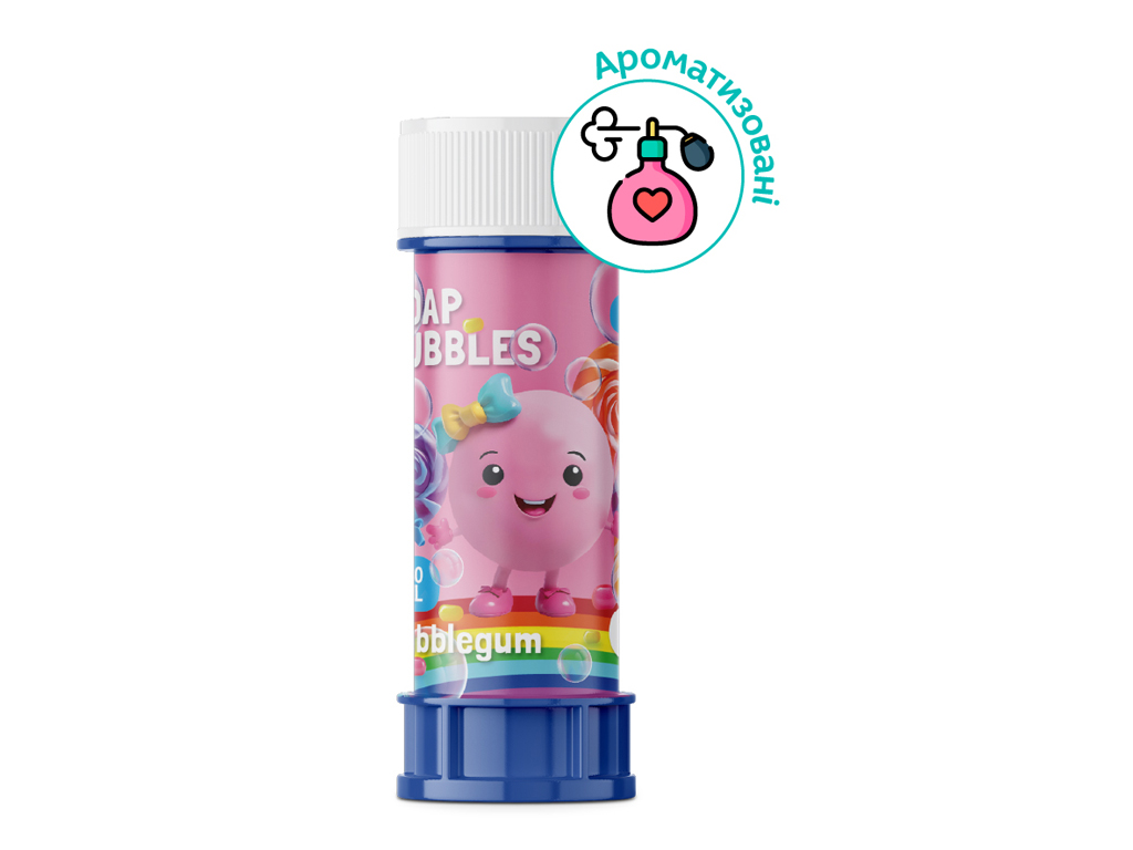 Мыльные пузыри Bubblegum 60 мл, DoDo 500128