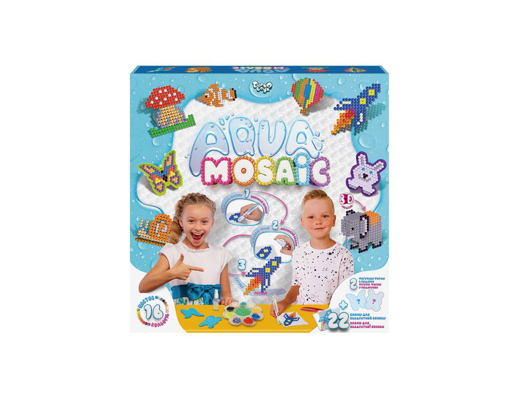Набір для творчості аквамозаїка, Danko Toys AM-01-02