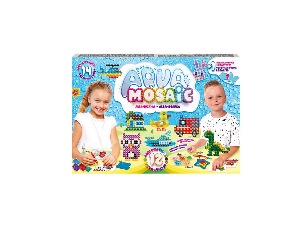 Набір для творчості аквамозаїка, Danko Toys AM-01-03