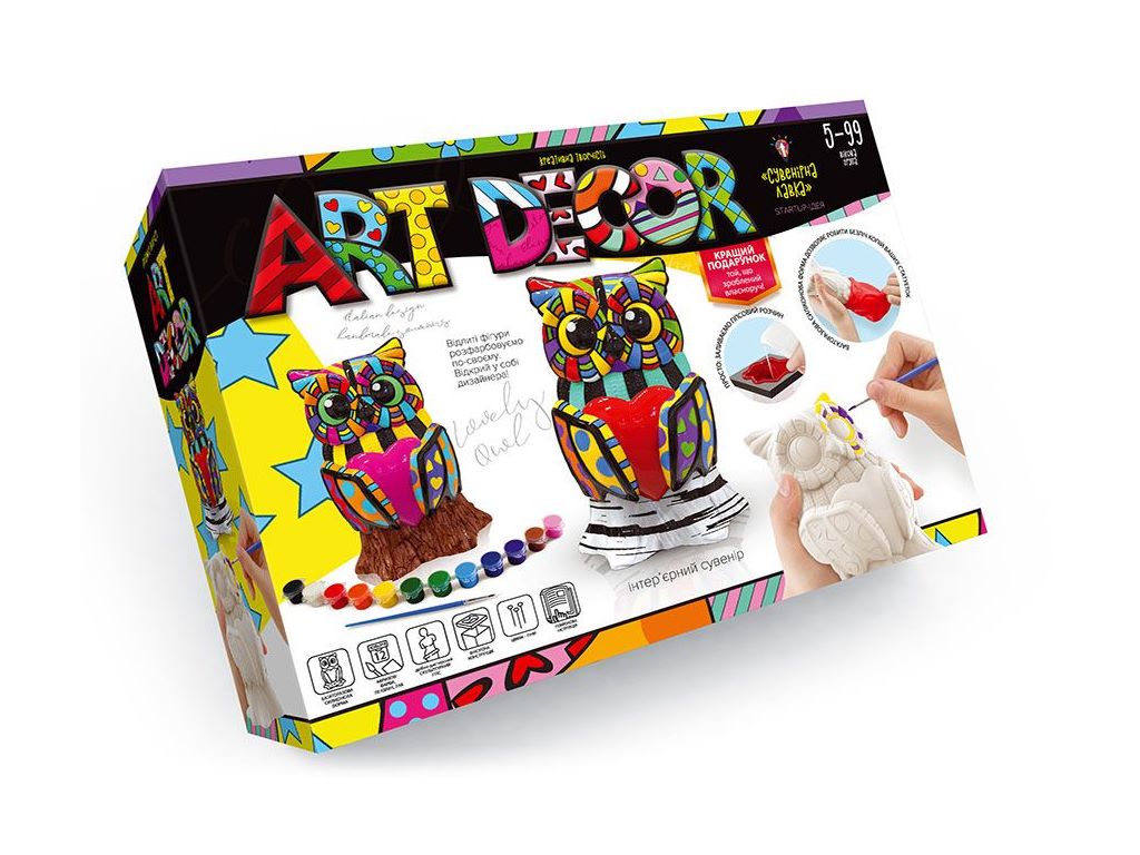 Набір для творчості Art Decor, Danko Toys