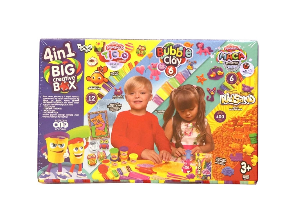 Набор творчества 4в1 BIG CREATIVE BOX, Danko Toys