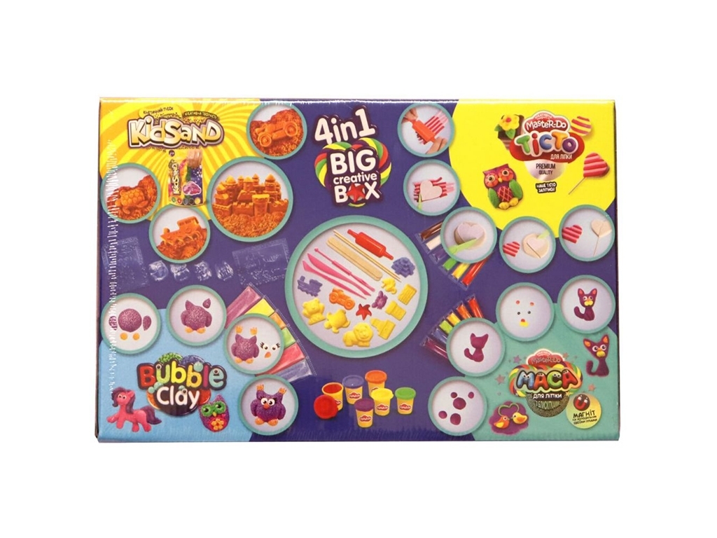 Набор творчества 4в1 BIG CREATIVE BOX, Danko Toys