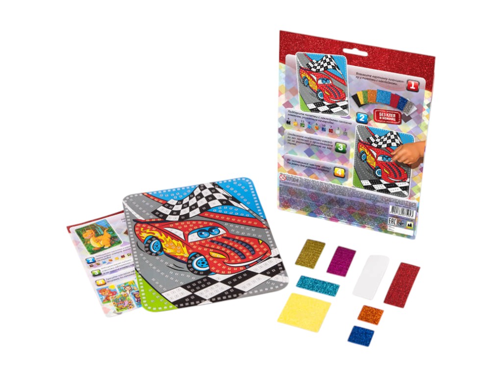 Набор для творчества Блестящая мозаика, Danko Toys