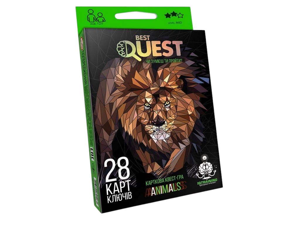 Рольова карткова гра BEST QUEST, Danko Toys