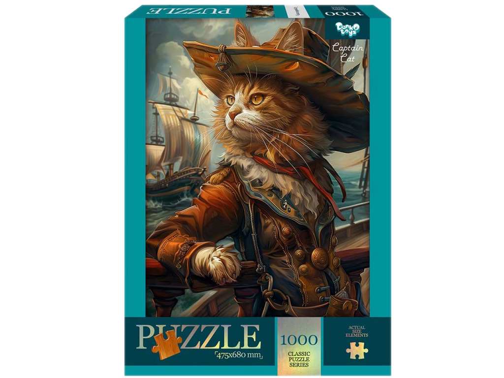 Пазлы Captain Cat, 1000 элементов, Danko Toys