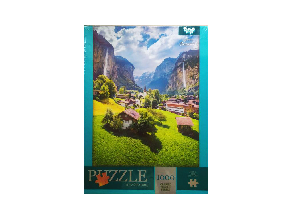 Пазлы Toys Bern, Switzerland, 1000 элементов, Danko Toys